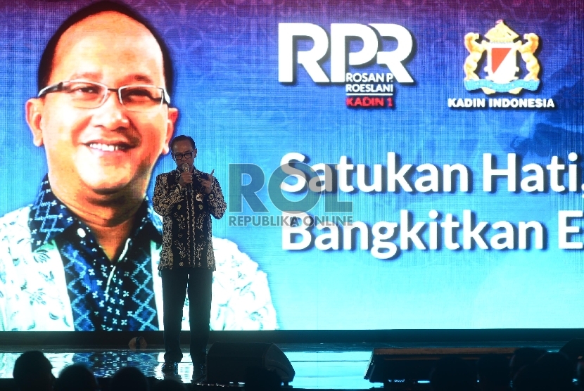 Ketua Umum Kadin periode 2015-2020 Rosan P Roeslani.