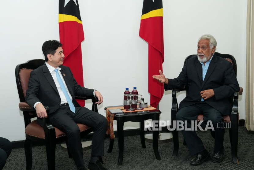 Ketua Umum Kamar Dagang dan Industri (Kadin) Indonesia - Arsjad Rasjid melakukan kunjungan ke Dili, Timor Leste untuk bertemu dengan Presiden Ramos Horta serta Perdana Menteri Xanana Gusmao.