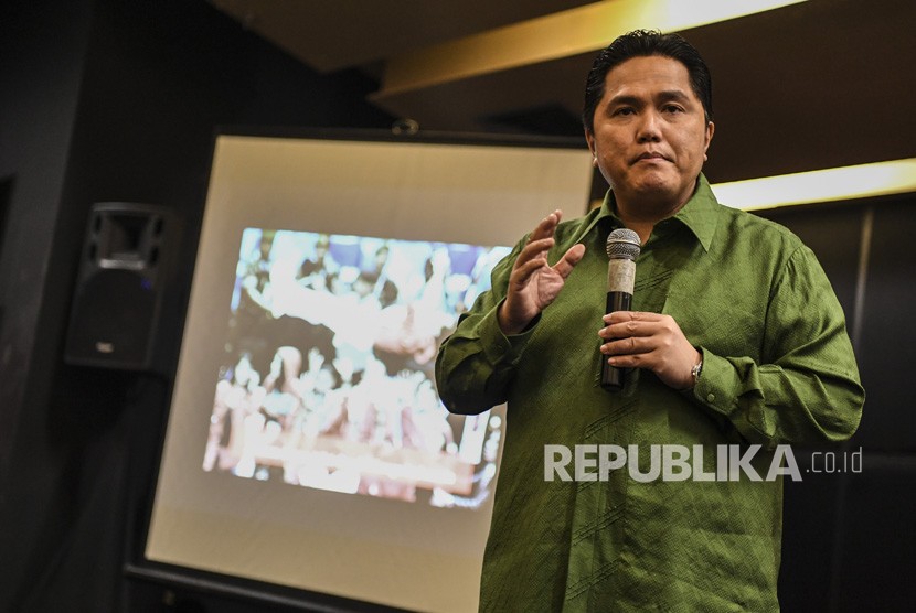 Ketua Umum Komite Olahraga Indonesia (KOI) Erick Thohir 