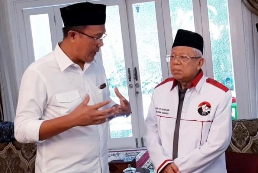 Ketua Umum Koper Jomin H Ayep Zaki bertemu dengan KH Ma'ruf Amin