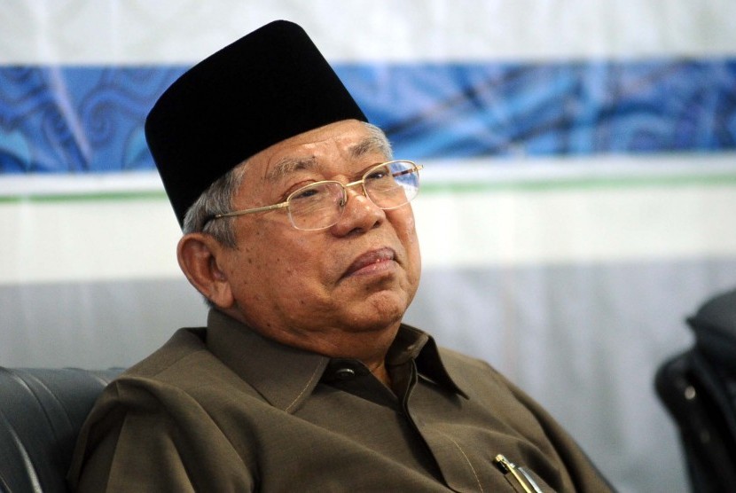 Ketua Umum Majelis Ulama Indonesia, KH Ma'ruf Amin 