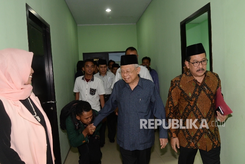 Ketua umum Majelis Ulama Indonesia KH. Ma'ruf Amin 