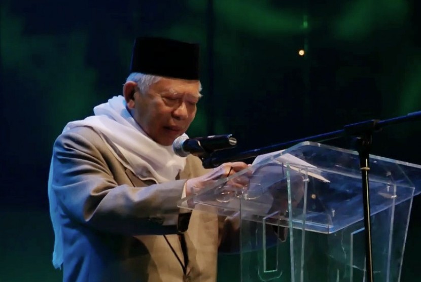 Ketua Umum MUI KH Ma'ruf Amin