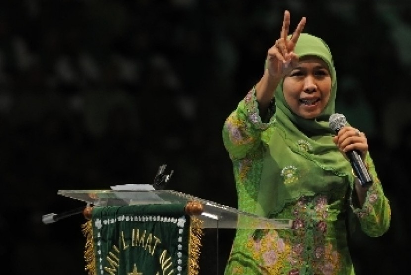 Ketua Umum Muslimat NU, Khofifah Indar Parawansa.