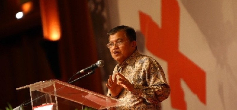 Ketua Umum Palang Merah Indonesia (PMI) Jusuf Kalla.