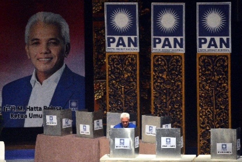 Ketua Umum PAN periode 2010-2015, Hatta Rajasa.
