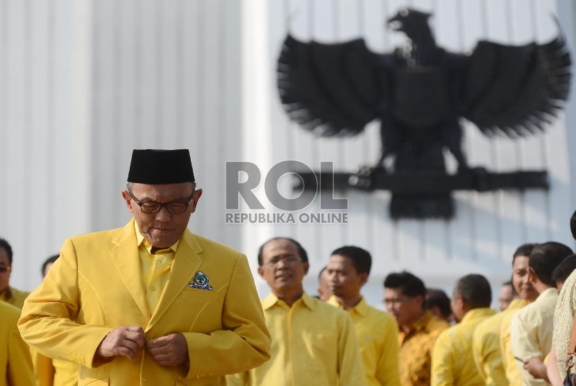 Ketua umum Partai Golongan Karya (Golkar) versi Munas Bali, Aburizal Bakrie 