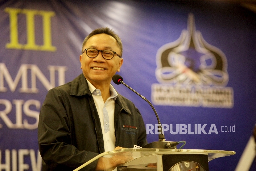 Ketua Umum Partai Amanat Nasional (PAN) Sekaligus Ketua MPR RI Zulkifli Hasan.