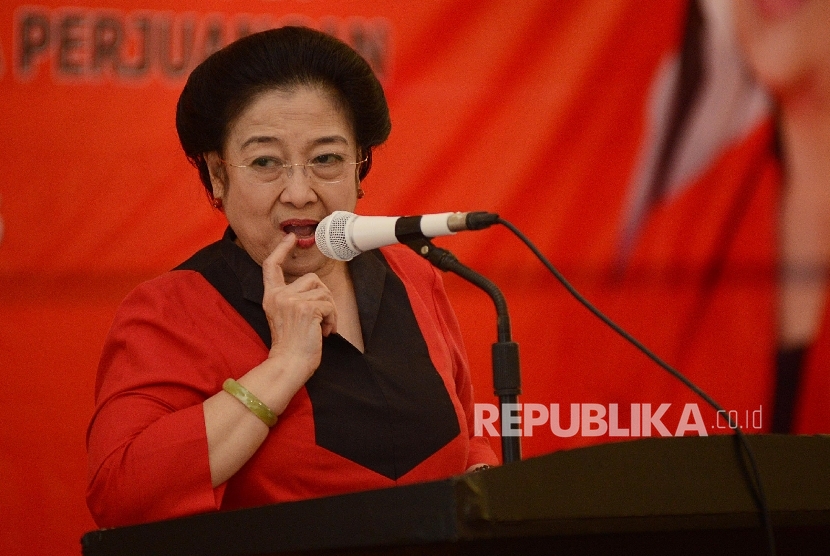 Ketua Umum Partai Demokrasi Indonesia Perjuangan (PDIP) Megawati Soekarnoputri