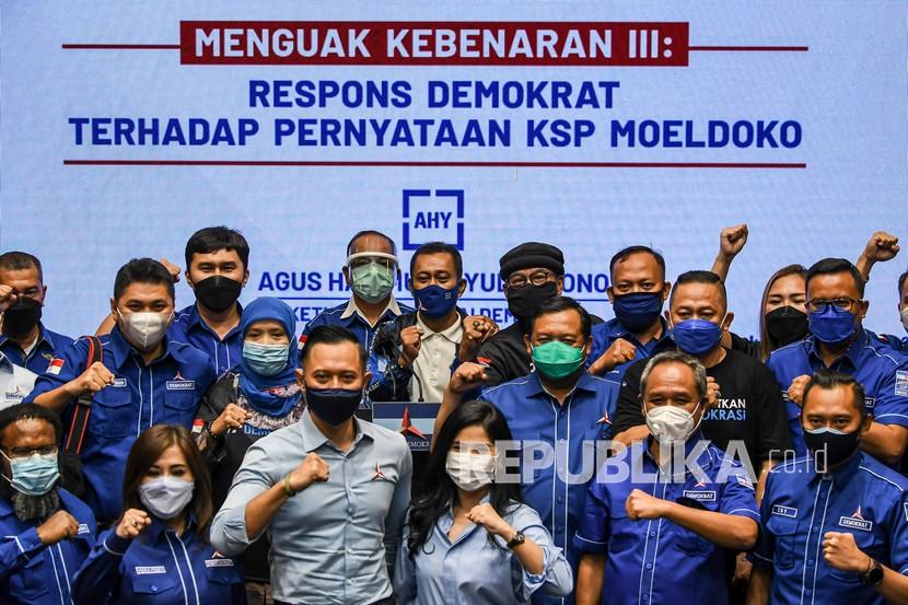 Demokrat klaim elektabilitas partai dan AHY terus mengalami peningkatan (foto: ilustrasi)