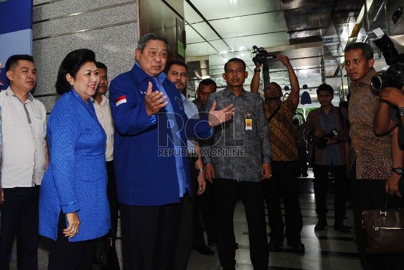 Ketua Umum Partai Demokrat SBY umumkan pengurus DPP periode 2015-2020.