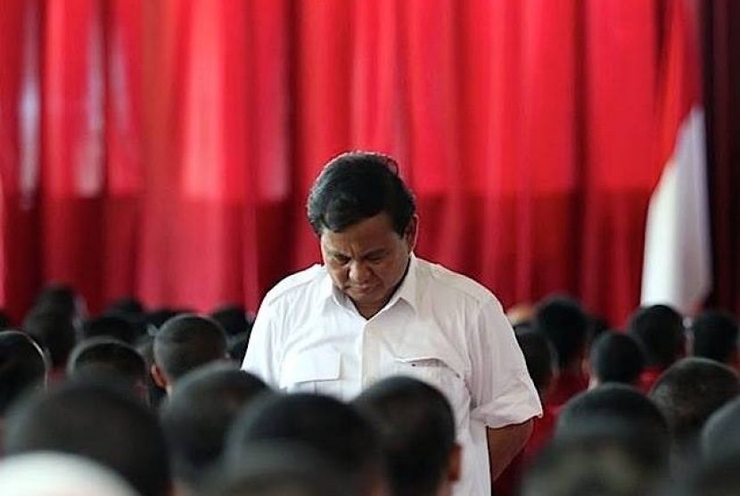 Ketua Umum Partai Gerindra Prabowo Subianto.