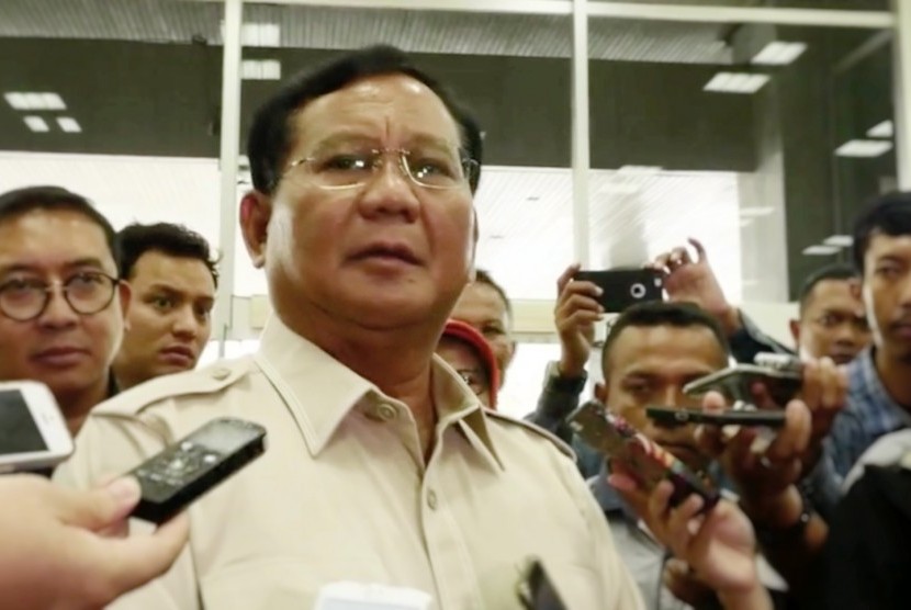 Ketua Umum Partai Gerindra Prabowo Subianto 