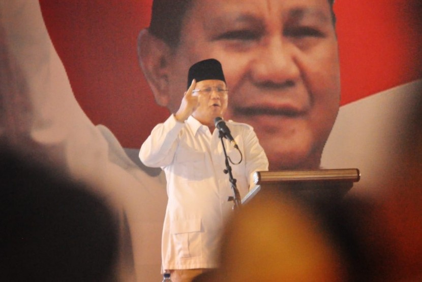 Ketua Umum Partai Gerindra Prabowo Subianto