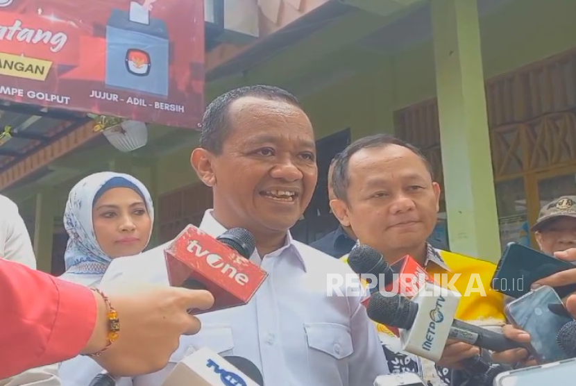 Menteri Energi dan Sumber Daya Mineral (ESDM) Bahlil Lahadalia.