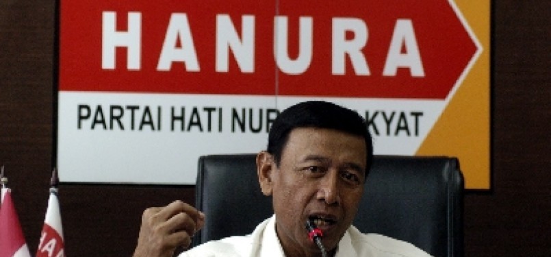 Ketua umum Partai Hanura Wiranto.