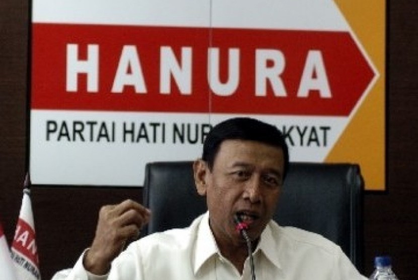 Ketua umum Partai Hanura Wiranto.