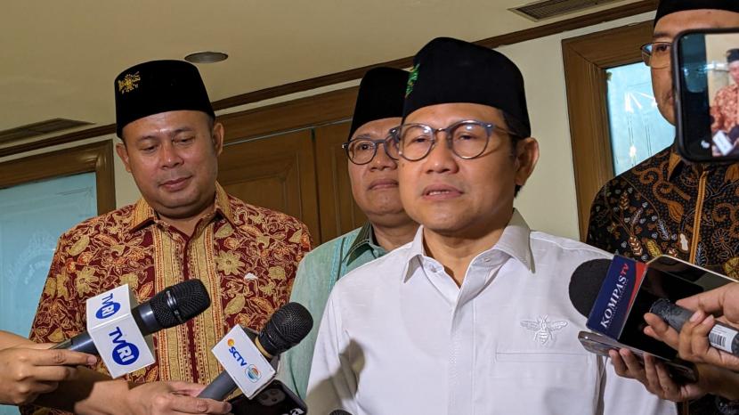 Ketua Umum Partai Kebangkitan Bangsa (PKB), Abdul Muhaimin Iskandar berbicara tentang PKB dan NU.