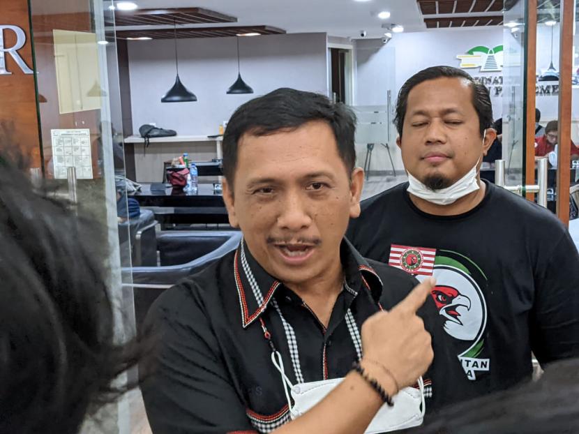 Ketua Umum Partai Kebangkitan Nasional (PKN), Gede Pasek Suardika di Gedung Nusantara III, Kompleks Parlemen, Jakarta, Kamis (4/11).