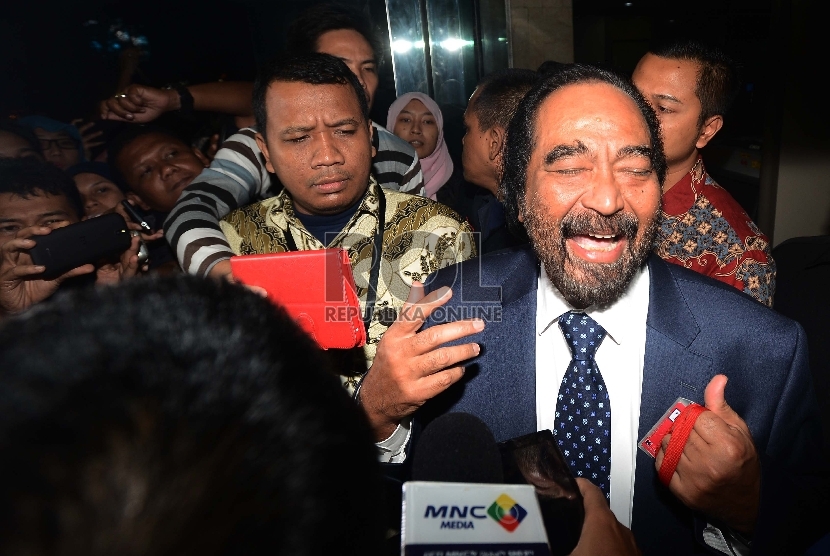  Ketua Umum Partai Nasdem Surya Paloh.. ( Republika/Raisan Al Farisi )