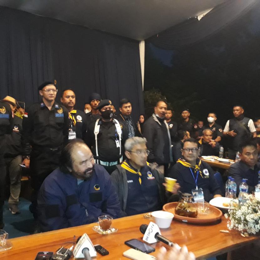 Ketua Umum Partai NasDem Surya Paloh menyebut Saan Mustopa sebagai calon Gubernur Jawa Barat pada Pilgub Jabar 2024.