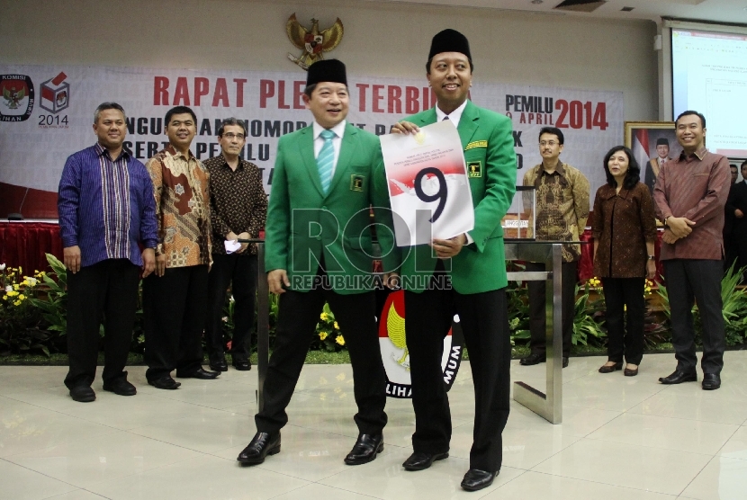Ketua Umum Partai Persatuan Pembangunan (PPP) hasil muktamar Surabaya, Muhammad Romahurmuzy.