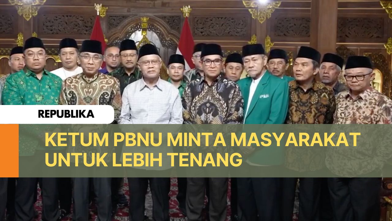 Yahya Cholil Staquf Minta Masyarakat untuk Lebih Tenang