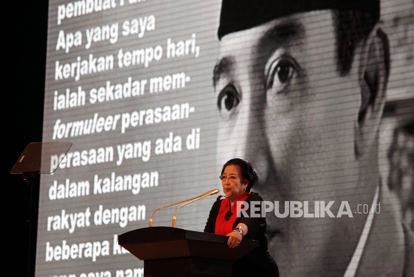 Ketua Umum PDI Perjuangan Megawati Soekarnoputri.