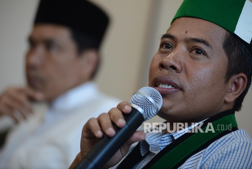 Ketua Umum Pengurus Besar Himpunan Mahasiswa Islam (PB HMI) Mulyadi P Tamsir 