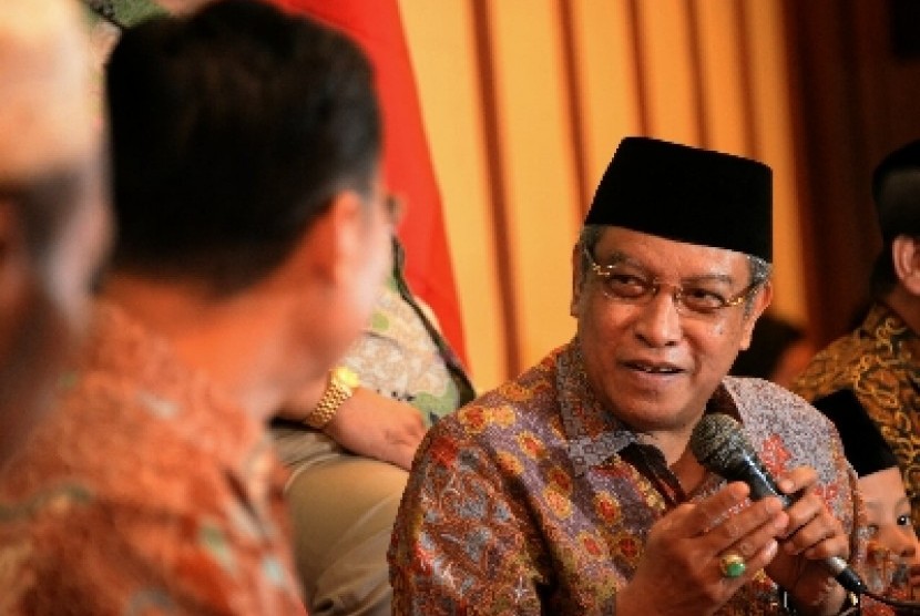 Ketua Umum Pengurus Besar Nahdlatul Ulama KH Said Aqil Siradj.