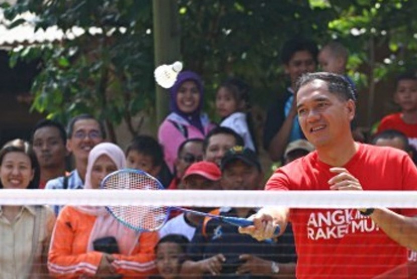 Ketua Umum Pengurus Pusat Persatuan Bulutangkis Indonesia (PBSI), Gita Wirjawan.