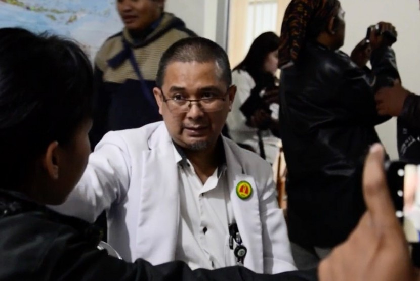 Ketua Umum Perhimpunan Dokter Paru Indonesia (PDPI), Dr Agus Dwi Susanto SpP (K)