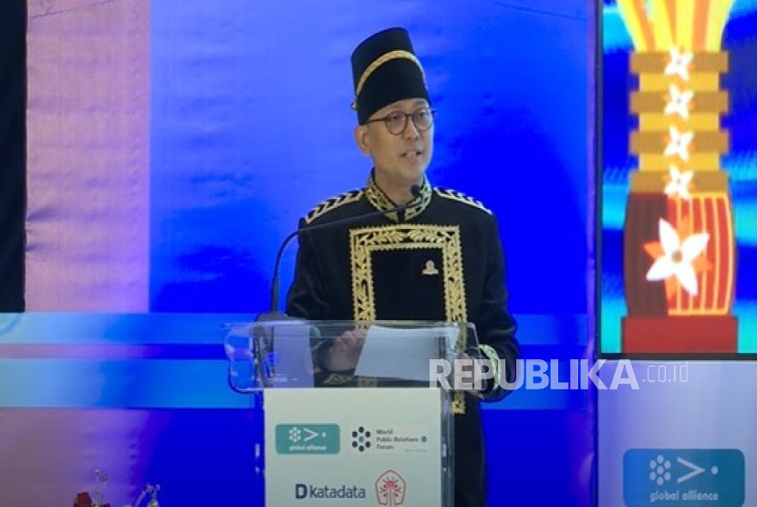 Ketua Umum Perhumas Indonesia Boy Kelana. 