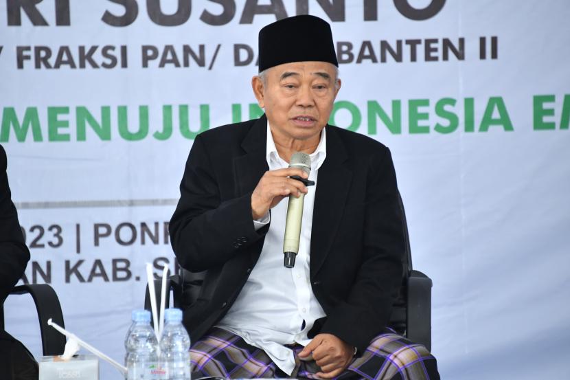 Ketua Umum Persatuan Guru Nahdlatul Ulama (Pergunu) Kiai Asep Syaifuddin Chalim. 