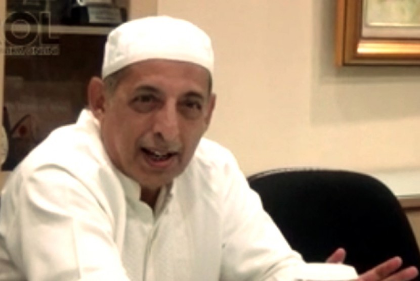 Ketua umum Pimpinan Pusat Al-Irsyad Al-Islamiyyah, KH Abdullah Djaidi