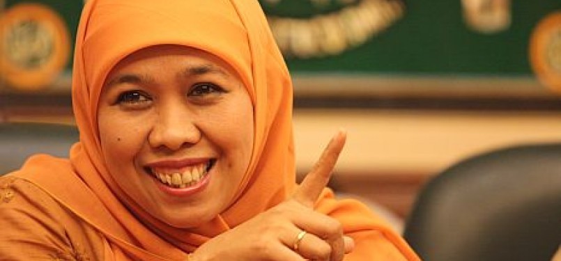 Ketua Umum Pimpinan Pusat (PP) Muslimat Nahdlatul Ulama (NU) Khofifah Indar Parawansa