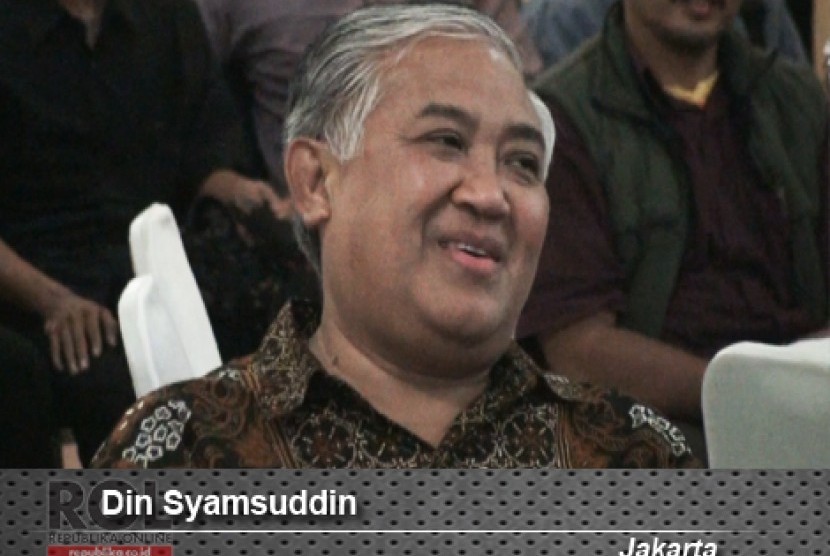 Ketua Umum PP Muhammadiyah, Din Syamsuddin