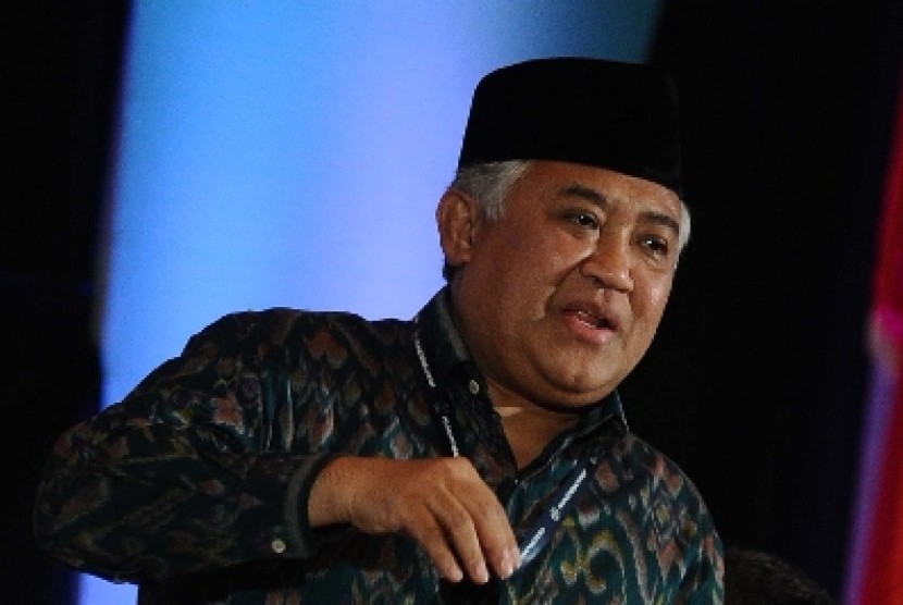Ketua Umum PP Muhammadiyah, Din Syamsuddin