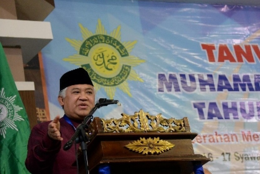 Ketua Umum PP Muhammadiyah Din Syamsuddin.