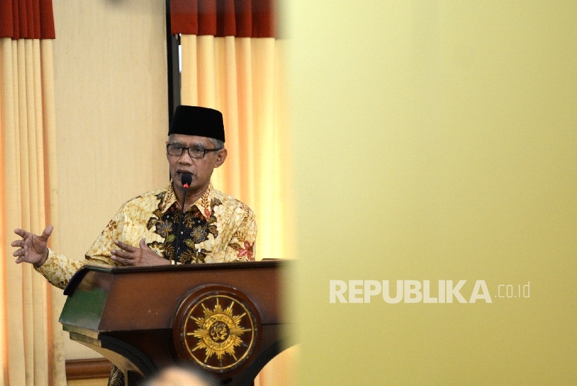 Ketua Umum PP Muhammadiyah Haedar Nashir.