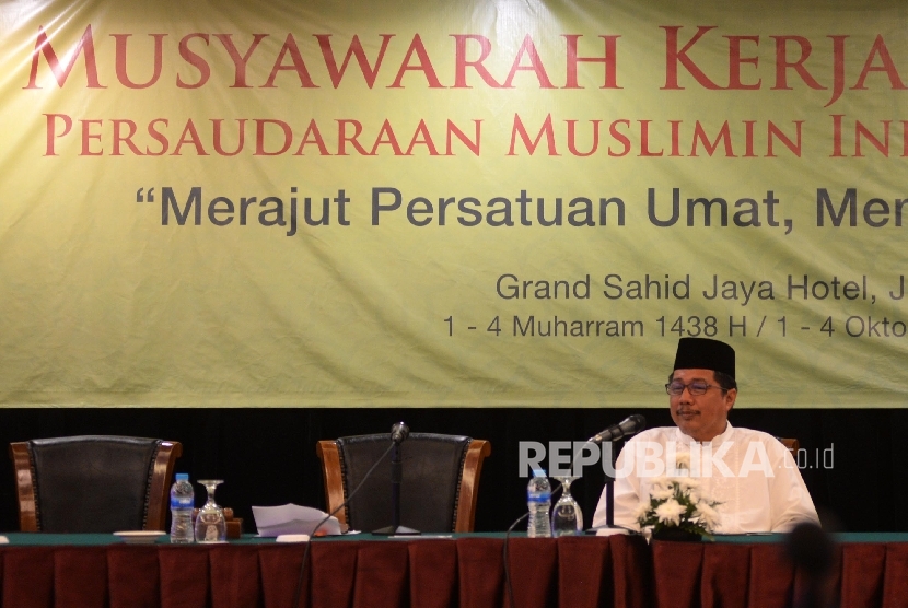 Ketua Umum Persaudaraan Muslimin Indonesia (Parmusi) Usamah Hisyam.