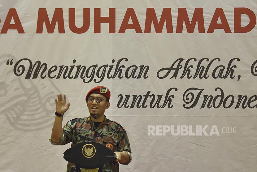 Ketua Umum PP Pemuda Muhammadiyah Dahnil Anzhar Simanjuntak akan menghadiri Tanwir ke-2 Pemuda Muhammadiyah di Palangka Raya. (Ilustrasi)