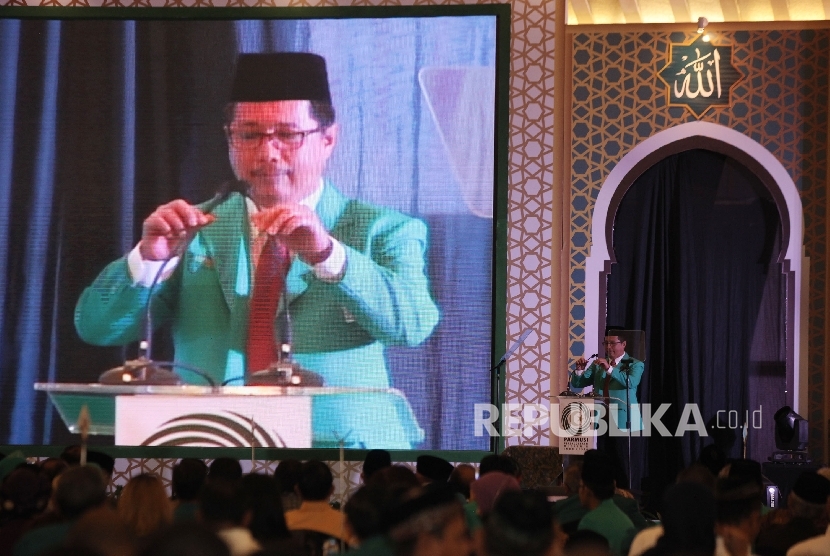 Ketua Umum PP Persaudaraan Muslimin Indonesia (Parmusi) Usamah Hisyam.