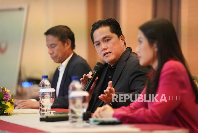 Ketua Umum PSSI Erick Thohir.
