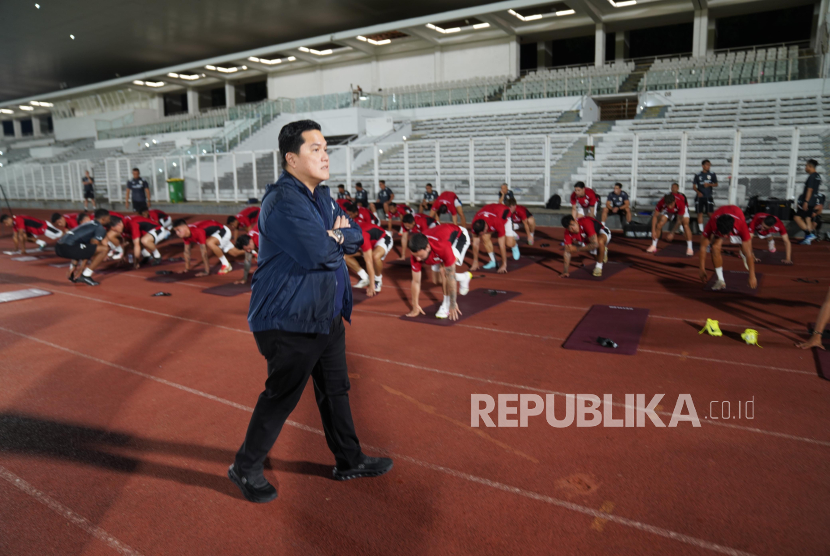 Ketua Umum PSSI Erick Thohir.