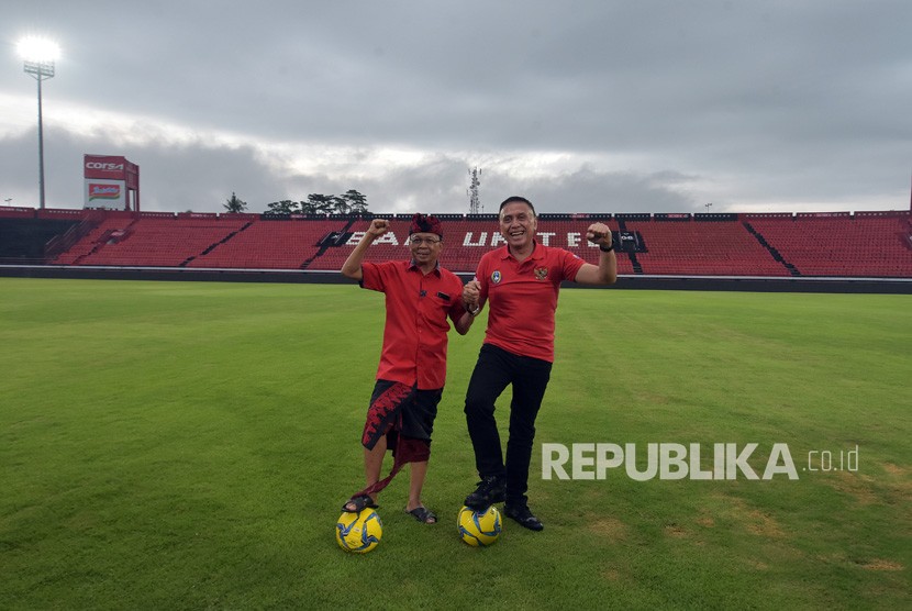 Stadion Kapten I Wayan Dipta, Gianyar, Bali, salah satu yang akan direnovasi untuk gelaran Piala Dunia U-20 2021.