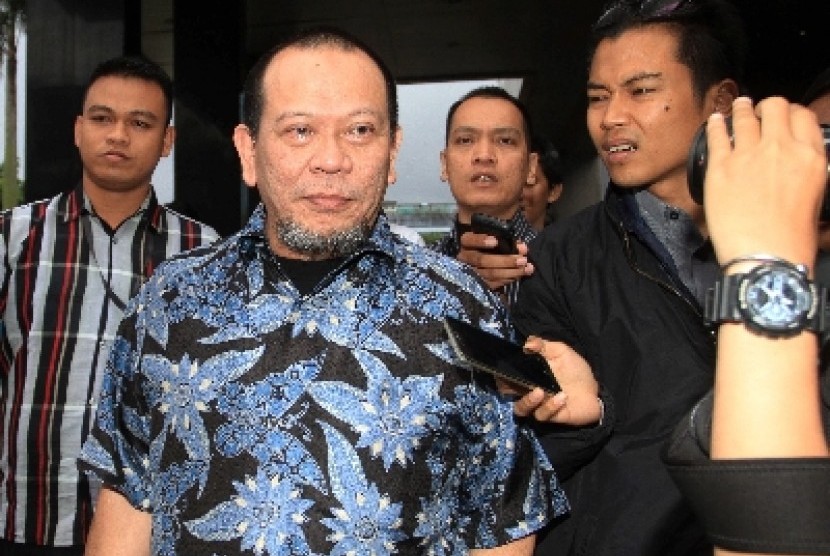 Ketua Umum PSSI periode 2015-2020 La Nyalla Mattalitti.