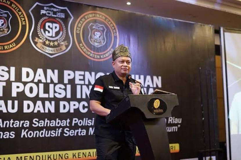Ketua Umum Sahabat Polisi Indonesia, Fonda Tangguh 