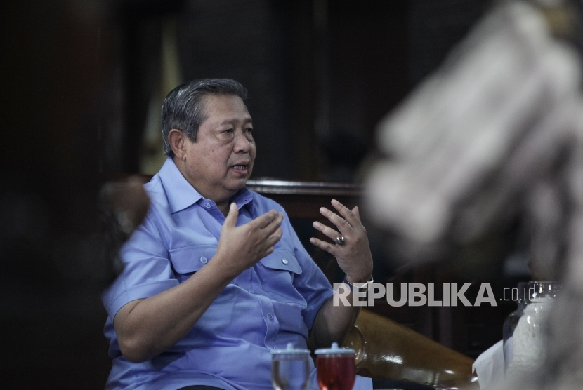Ketua Umum Partai Demokrat Susilo Bambang Yudhoyono (SBY). 