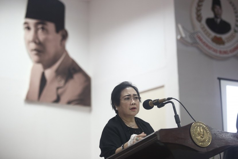 Ketua Umum Yayasan Pendidikan Soekarno (YPS) Rachmawati Soekarnoputri.